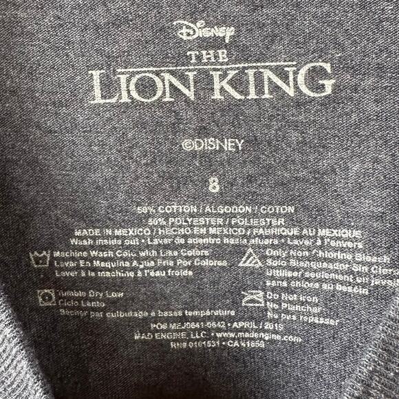 Preowned Disney The Lion King Hakuna Matata T-shirt Kids 8 Medium - Picture 3 of 7